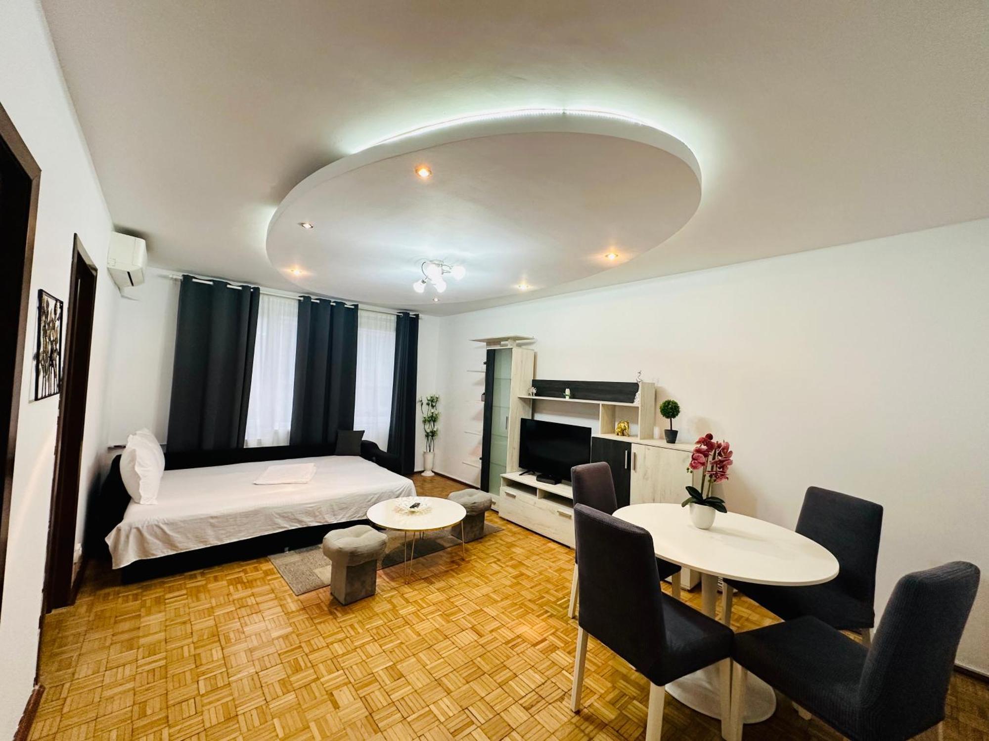 Chic Comfort 1Bdr With Landmark View - Concerthall 부쿠레슈티 외부 사진
